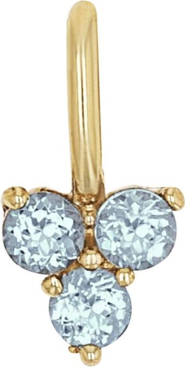 Immagine prodotto Amor Ciondolo Cupido da donna, oro 375, topazio (Oro 375, 9 ct)