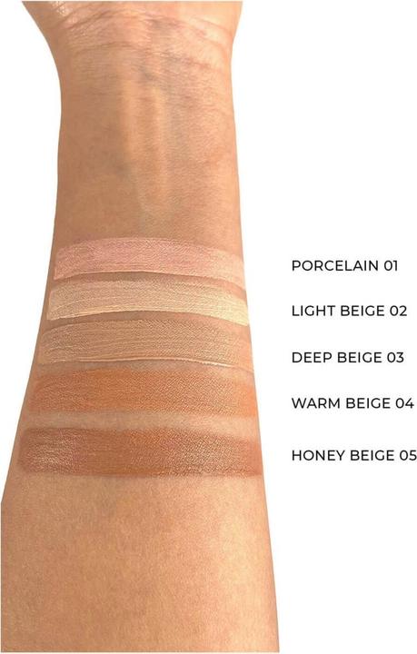 Actual product image Und Gretel Berlin Concealer TUNKAL in 3 different shades (Deep Beige 03)