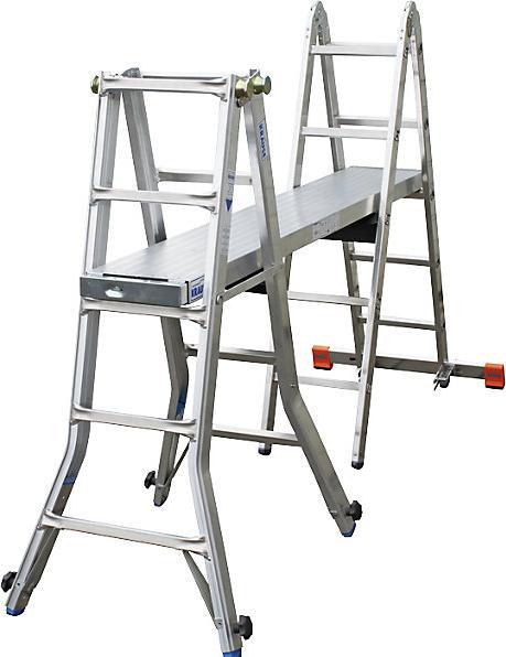 Actual product image Krause Articulated telescopic ladder (Multi-purpose ladder)