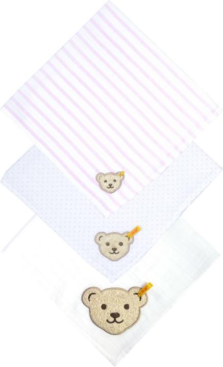 Produktbild Steiff Set 3tlg. Spucktücher (75 cm, 75 cm)