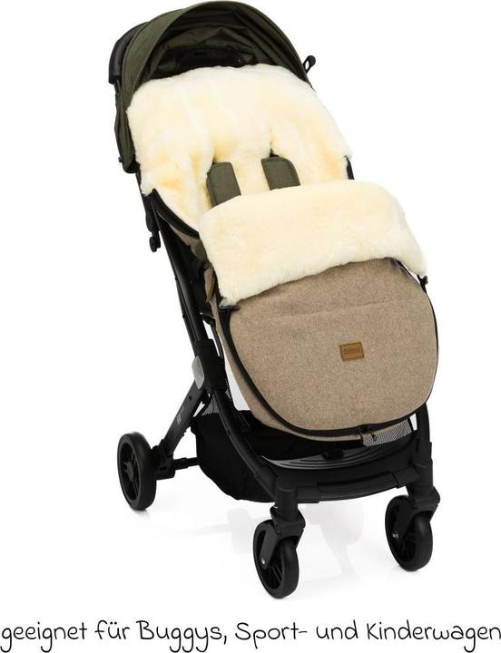 Immagine prodotto Fillikid Fusssäcke für Kinderwagen & Buggys Lammwoll-Fusssack Makalu Wool für Buggy, Sport-