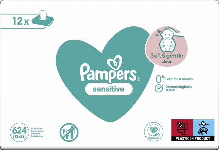 Immagine prodotto Pampers Sensibile (624 Pezzo/i)