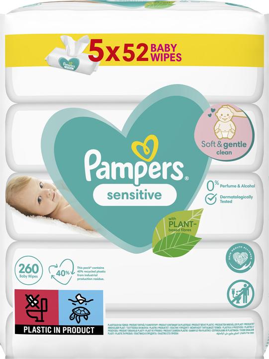 Produktbild Pampers Sensitive (260 Stück)
