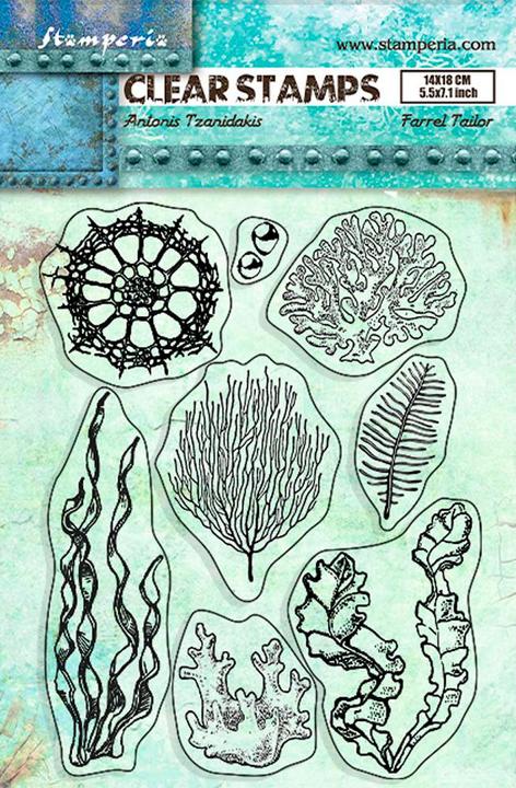Image du produit Stamperia Clear Stamps "Treasures of the Sea", 14 x 18 cm