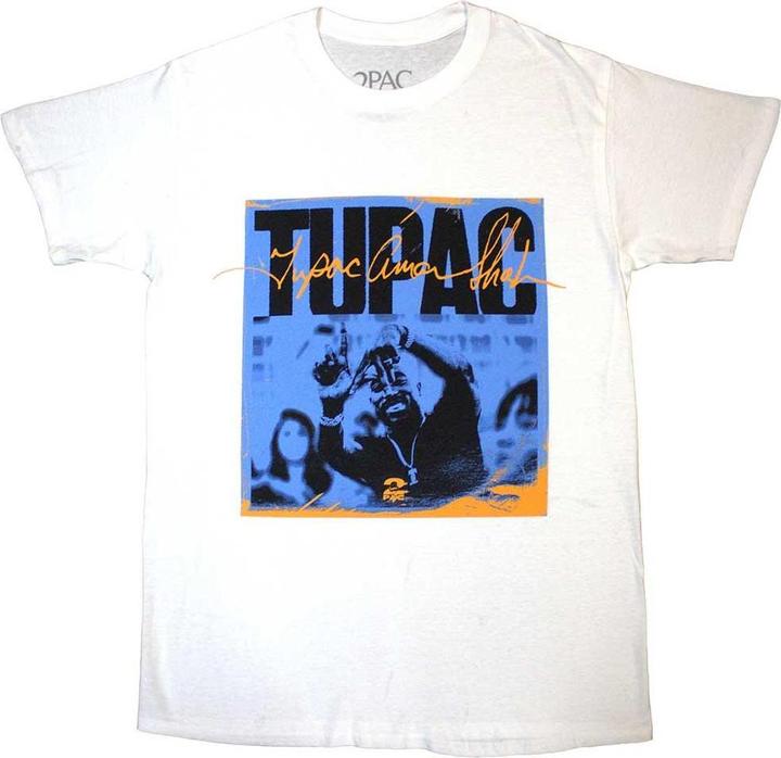 Tupac Shakur LA Sign TShirt
