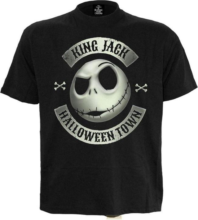 Heroes Inc Nightmare before Christmas T-Shirt Jack Crest Grösse M (M)