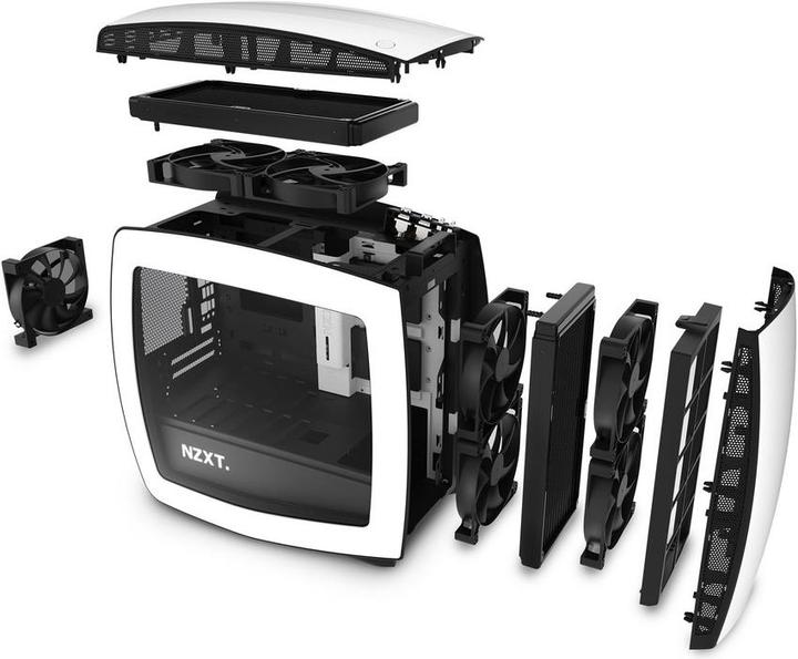 Actual product image NZXT Manta Window (Mini-ITX)