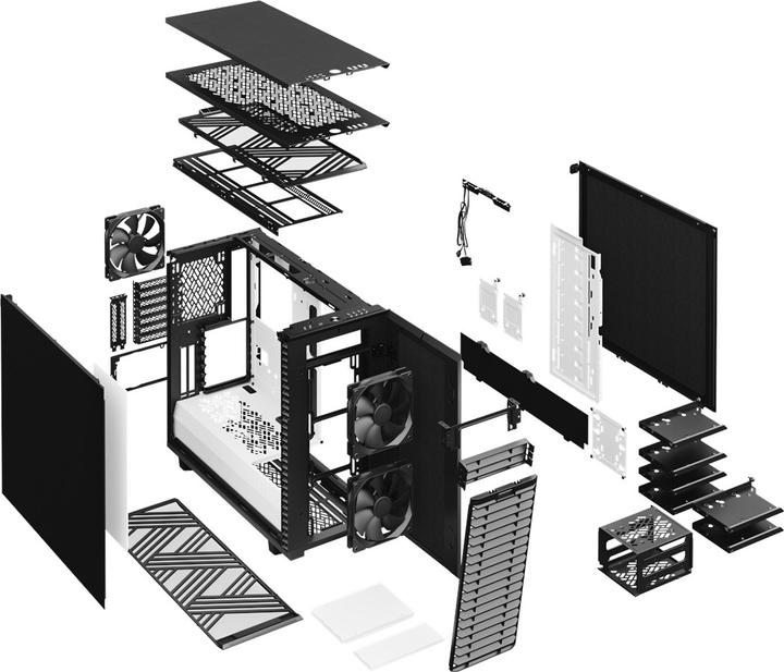 Produktbild Fractal Define 7 Solid (ATX, mATX, Mini-ITX, E-ATX)