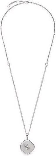 Actual product image Leonardo Necklace Fotunato (Mini crystal, Stainless steel element)