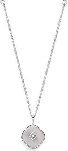 Actual product image Leonardo Necklace Fotunato (Mini crystal, Stainless steel element)