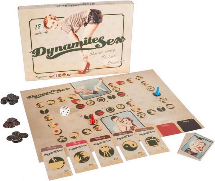 Actual product image TOP Dynamite Sex (Dice games, French, German, Polish, English, Russian)
