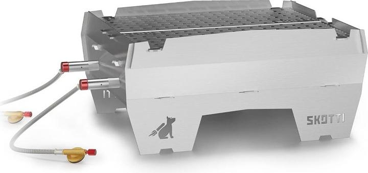 Produktbild Skotti Kompakter und zerlegbarer Gasgrill MAX (32 cm)