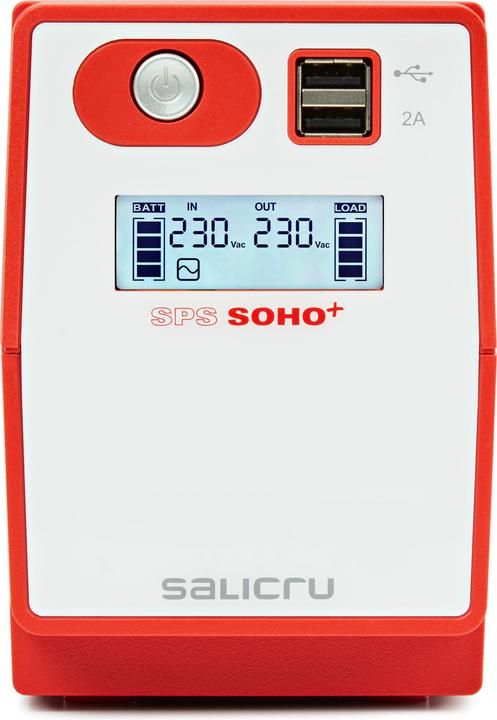 Actual product image Salicru SPS SOHO+ SPS 850 SOHO+ - UPS - AC 230 V (0.85 VA, 480 W, Line-interactive UPS)