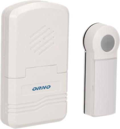Produktbild Orno DISCO DC Funkklingel Aussen Wasserdicht mit Volume-Regler und Reichweite 80m, Batteriebetrieben
