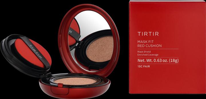 Immagine prodotto TirTir Fondotinta Mask Fit Red Cushion - Copertura totale, senza peso, aderente alla pelle (Fiera #13C)
