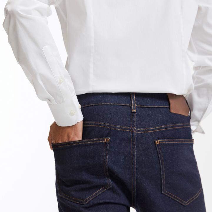 Actual product image La Redoute Collections Slim Fit Shirt with French Collar (XL)