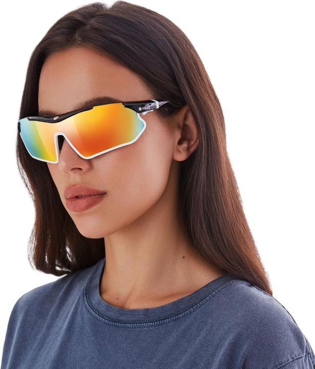 Actual product image Yeaz Sunray (Black, Red)