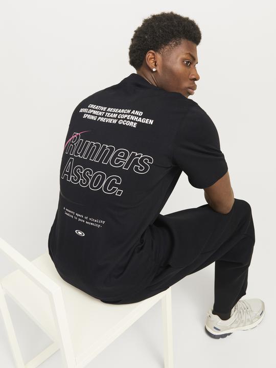 Produktbild Jack & Jones Gedruckt Rundhalsausschnitt T-shirt T-shirt (XS)