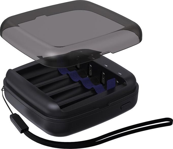Image du produit Xtar BC4 Chargeur de batterie pour R03 / AAA et R6 / AA Li-Ion 1 5V / NiMH rechargeables (1 pcs, AAA, AA, Piles rechargeables + chargeur)
