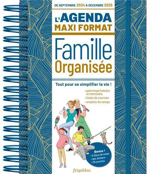 Image du produit L'agenda maxi format : famille organisée (Français)