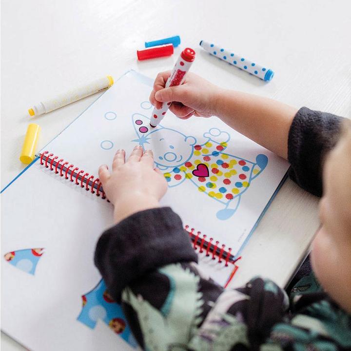 Actual product image Bambolino Toys Bumba Dot Stamp Book