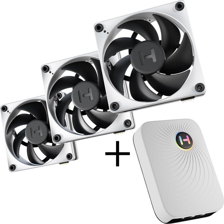 Image du produit Hyte THICC FP12 120MM PWM FAN 3PK + NP (120 mm, 3 x)
