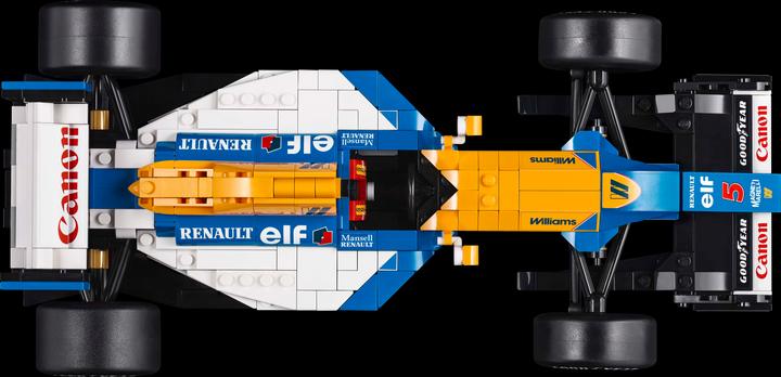 Actual product image LEGO Williams Racing FW14B mit Nigel Mansell (10353, LEGO Icons)