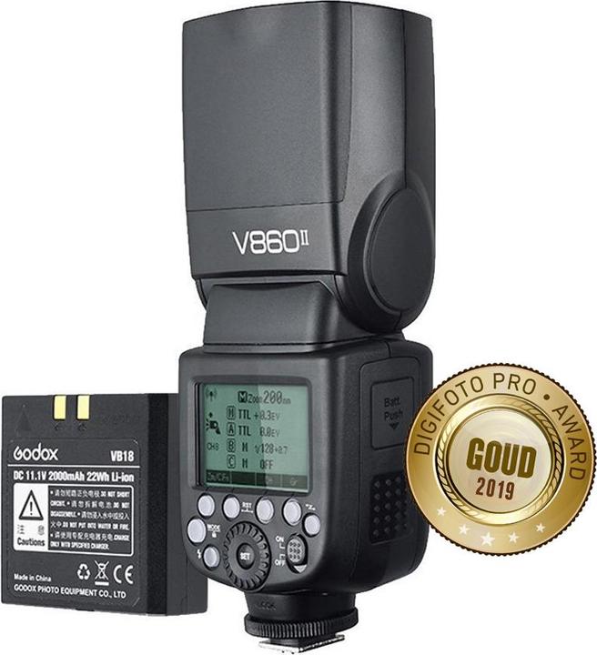 Image du produit Godox V860II Nikon (Flash à monter, Nikon)