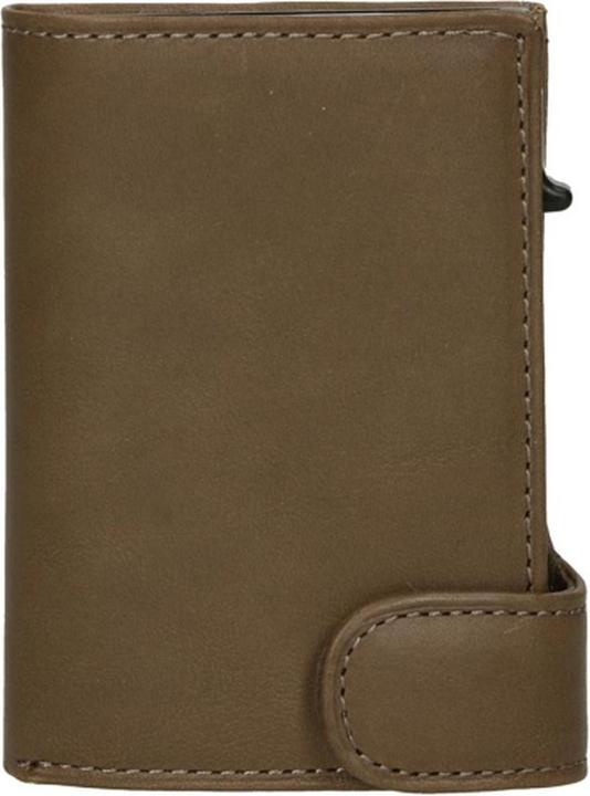 Tony Perotti Furbo Lederkartenhalter mit Wechsel Tasche Taupe