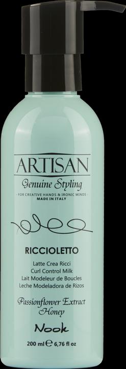 Nook Artisan RICCIOLETTO - Curl Control Milk 200ml (Haargel, 200 ml)