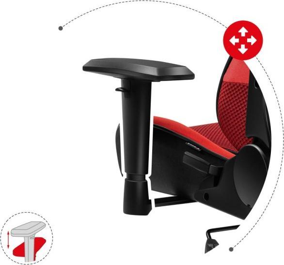 Produktbild Huzaro FORCE 6.2 Red Mesh Gaming Chair
