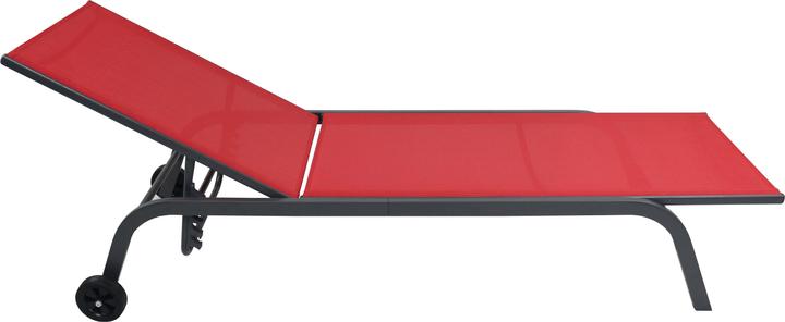 Immagine prodotto VCM Sonnenliege Liegestuhl Rollen Sonlas (190 cm)