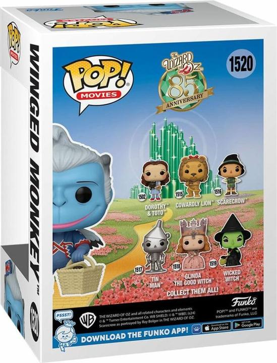 Immagine prodotto Funko Il Mago di Oz POP! film in vinile Scimmia alata c/CH(FL) 9 cm assortimento (6)
