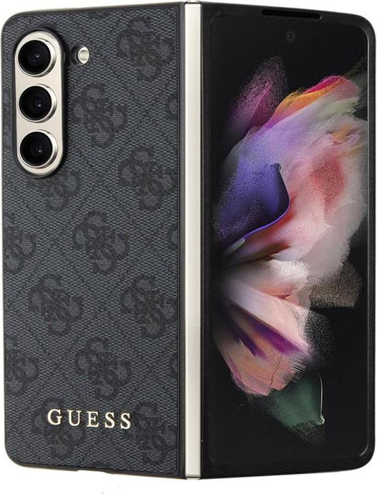 Productafbeelding Guess 4G Bedels Hoesje voor F946B Samsung Galaxy Z Fold5 - grijs (Samsung Galaxy Z Fold5)