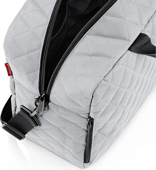 Immagine prodotto reisenthel Borsa da viaggio Duffelbag M Rhombus 38 l, Grigio chiaro (38 l)