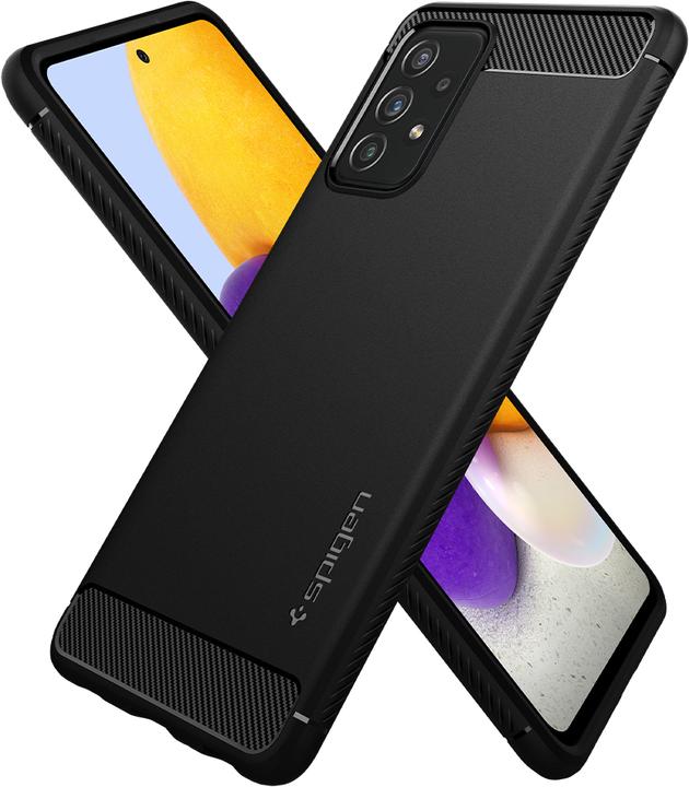 Actual product image Spigen Rugged Armor (Samsung Galaxy A72 5G, Samsung Galaxy A72)