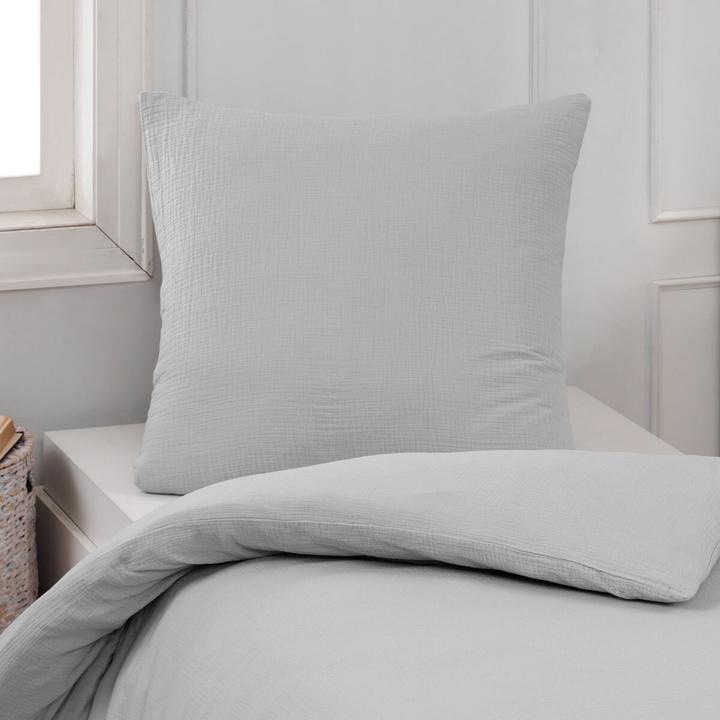 Actual product image Traumschlaf Muslin Uni (Duvet cover, 200 x 200 cm, 70 x 90 cm)