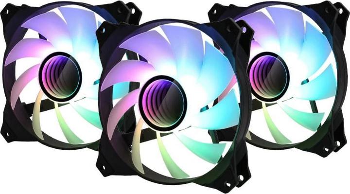 Produktbild Zalman ZM-IF120 Infinity Mirror 120mm ARGB 3-Pack & Controller (120 mm, 3 x)
