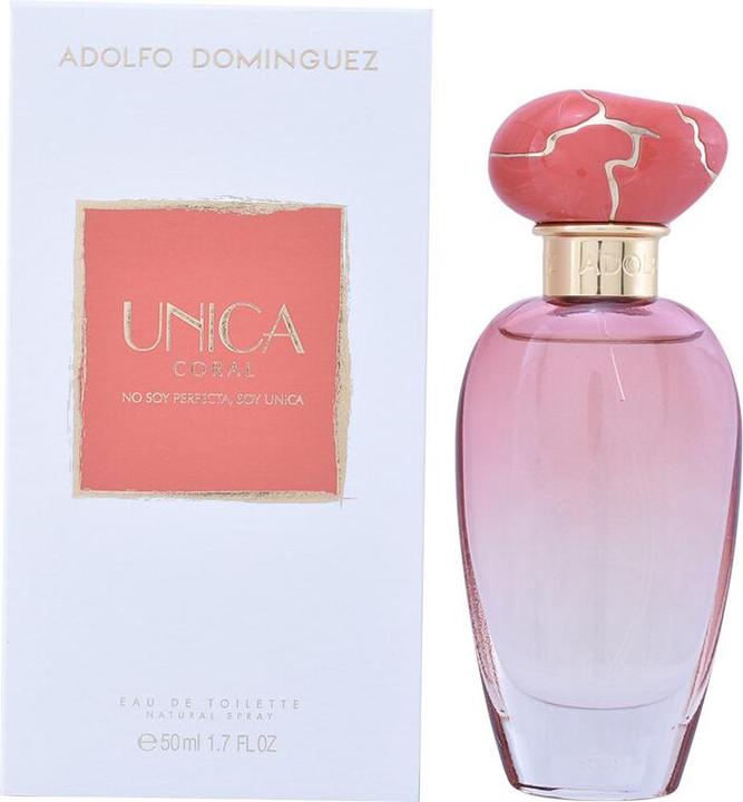 Produktbild Adolfo Dominguez Unica Coral Eau De Toilette Spray 50ml (Eau de Toilette, 50 ml)