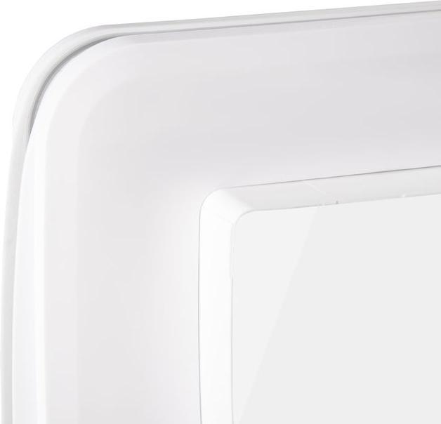 Actual product image Swisshandel24 Cat flap Dog flap with 4 locking options and magnet, for inside and outside doors, 30x29x10c (Manual cat flap)