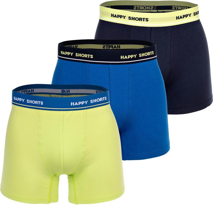 Produktbild Happy shorts Boxershort Casual Bequem sitzend (XL, 3er Pack)