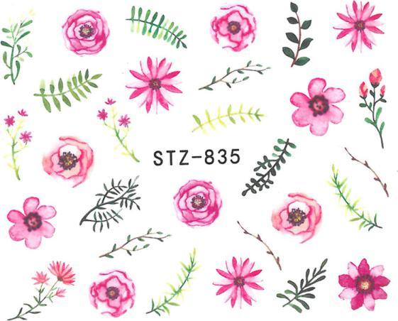 Nagellack24 Nail Art Sticker Wassertransfer 835 (Nagellacktrockner)