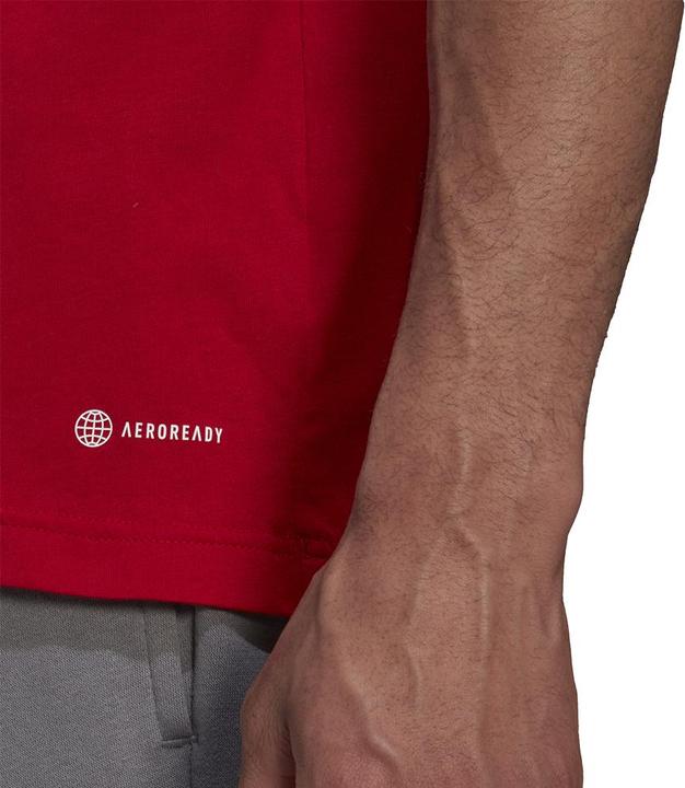 Actual product image adidas Koszulka ENTRADA 22 Tee HC0451 HC0451 czerwony M (M)