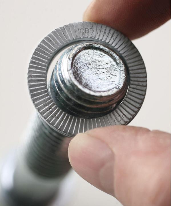Produktbild Nord-Lock Keilsicherungsfederscheiben NLX 8 zinklamellenbeschichtet (M8)