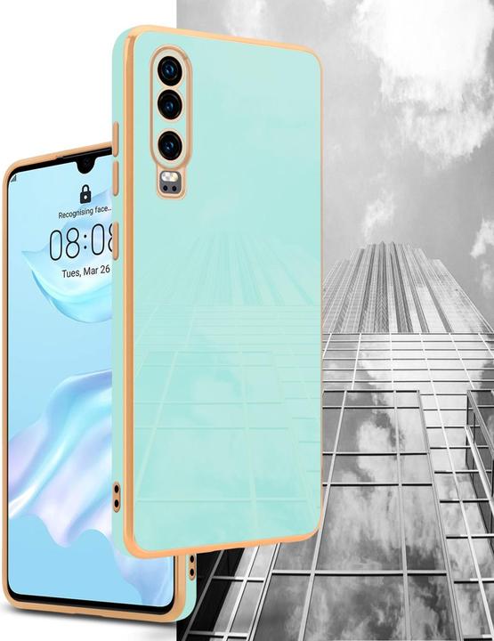 Image du produit Cadorabo Housse pour Huawei P30 en TPU avec protection pour appareil photo LM130 Style (Huawei P30)