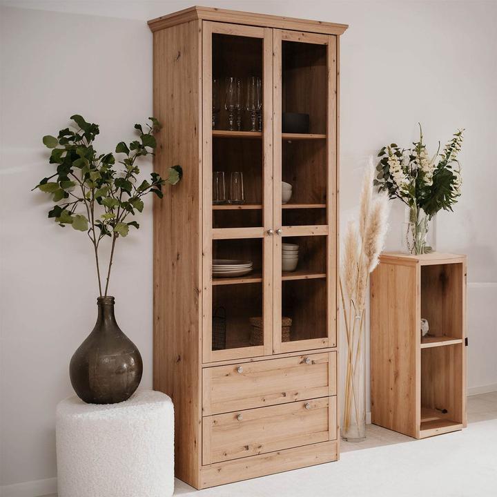 Actual product image Homestyle4u Showcase highboard (80 x 200 x 45 cm)