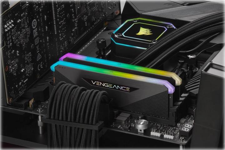 Actual product image Corsair Vengeance RGB RT (2 x 16GB, 4600 MHz, DDR4-RAM, DIMM)
