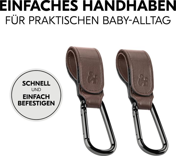 Produktbild Hauck Pushchair Hooks Brown