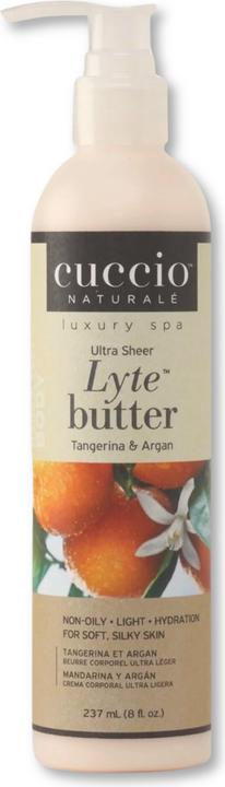 Immagine prodotto Cuccio Lyte Butter Lotion - Tangerina & Argan (Lozione corpo)
