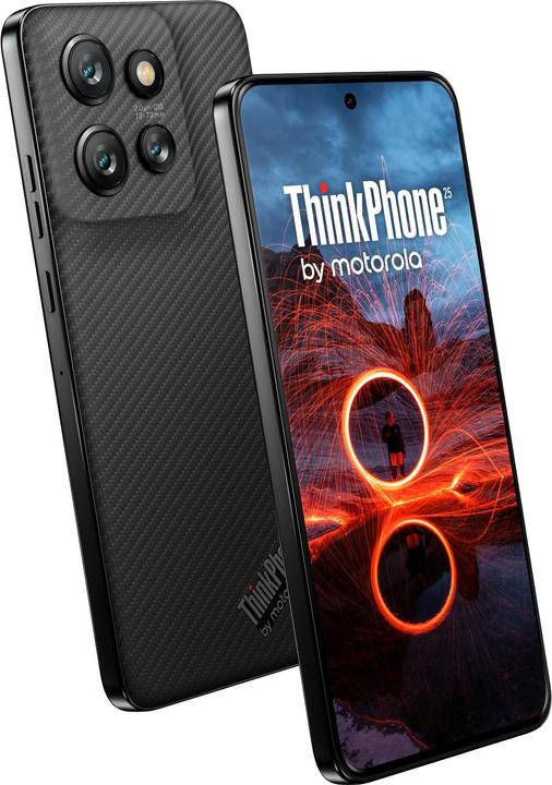Image du produit Motorola ThinkPhone25 (256 Go, Noir, 6.36", SIM + eSIM, 50 Mpx, 5G)